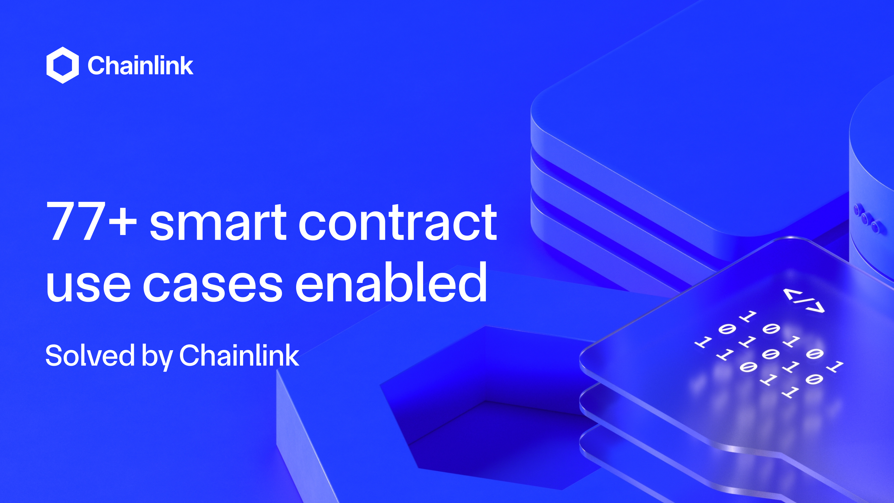 77+ Smart Contract Use Cases Enabled by Chainlink | Chainlink Blog