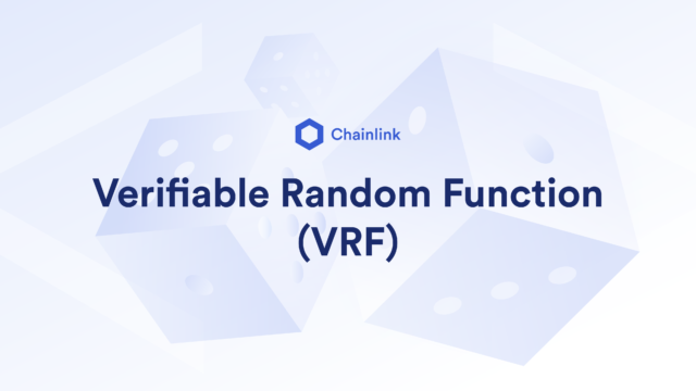 Banner titled Verifiable Random Function (VRF)