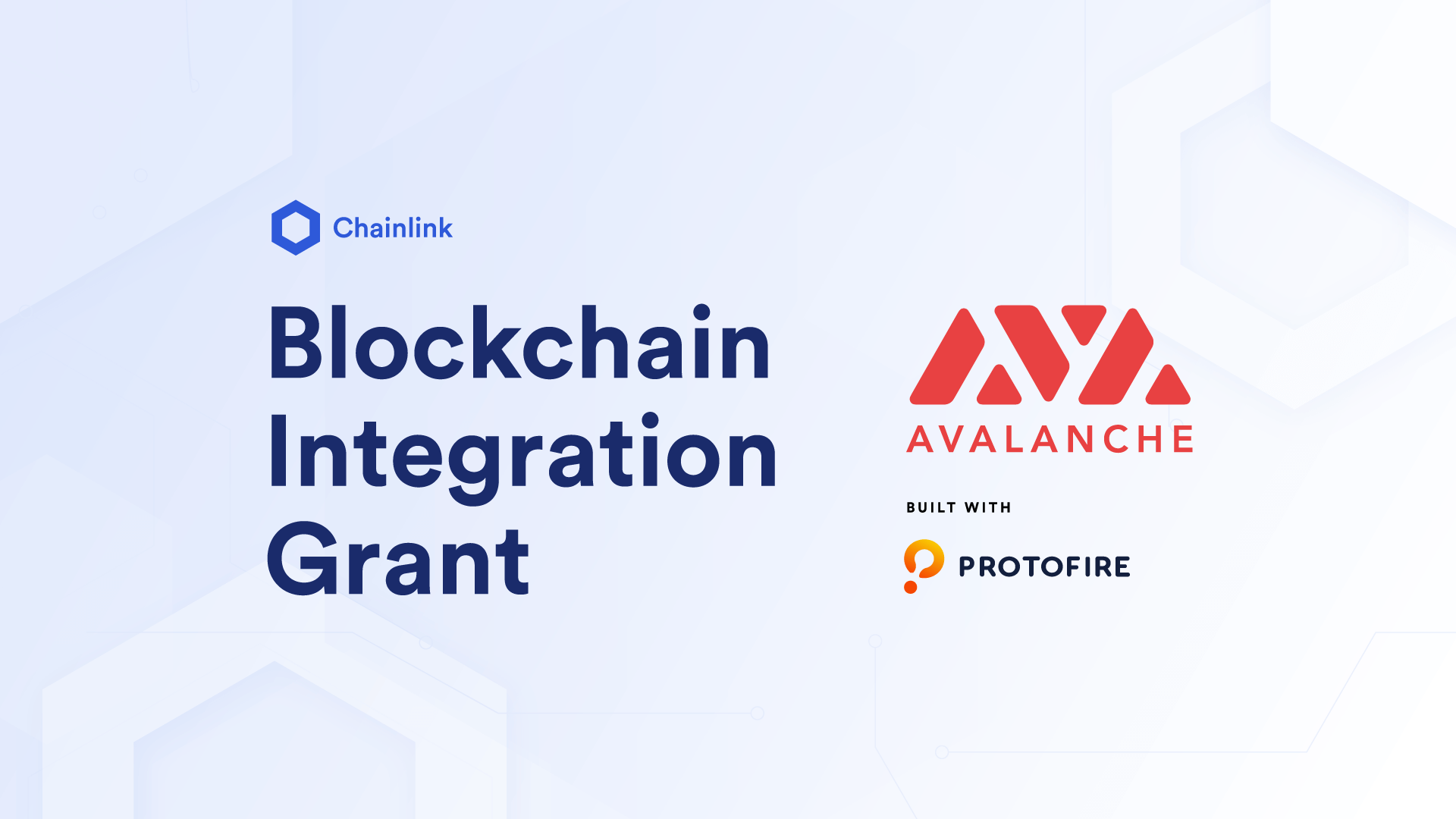 Protofire Receives a Grant for Integration of Chainlink on Avalanche