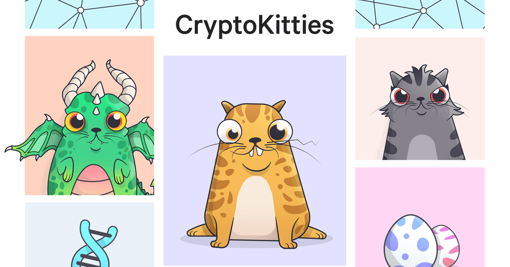 CryptoKitties, the popular NFT-backed collectibles