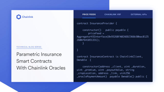 How to Build a Parametric Insurance Smart Contract