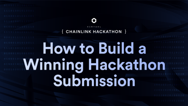 A banner entitled "How to Build a Winning Hackathon Submission"
