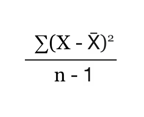Sample Variance Formula