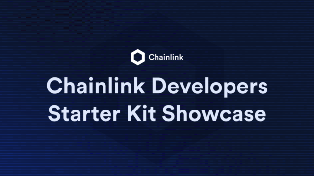 Chainlink Developers Starter Kit Showcase