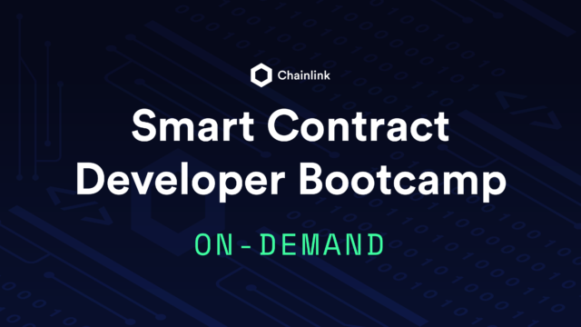 Smart Contract Developer Bootcamp On-Demand