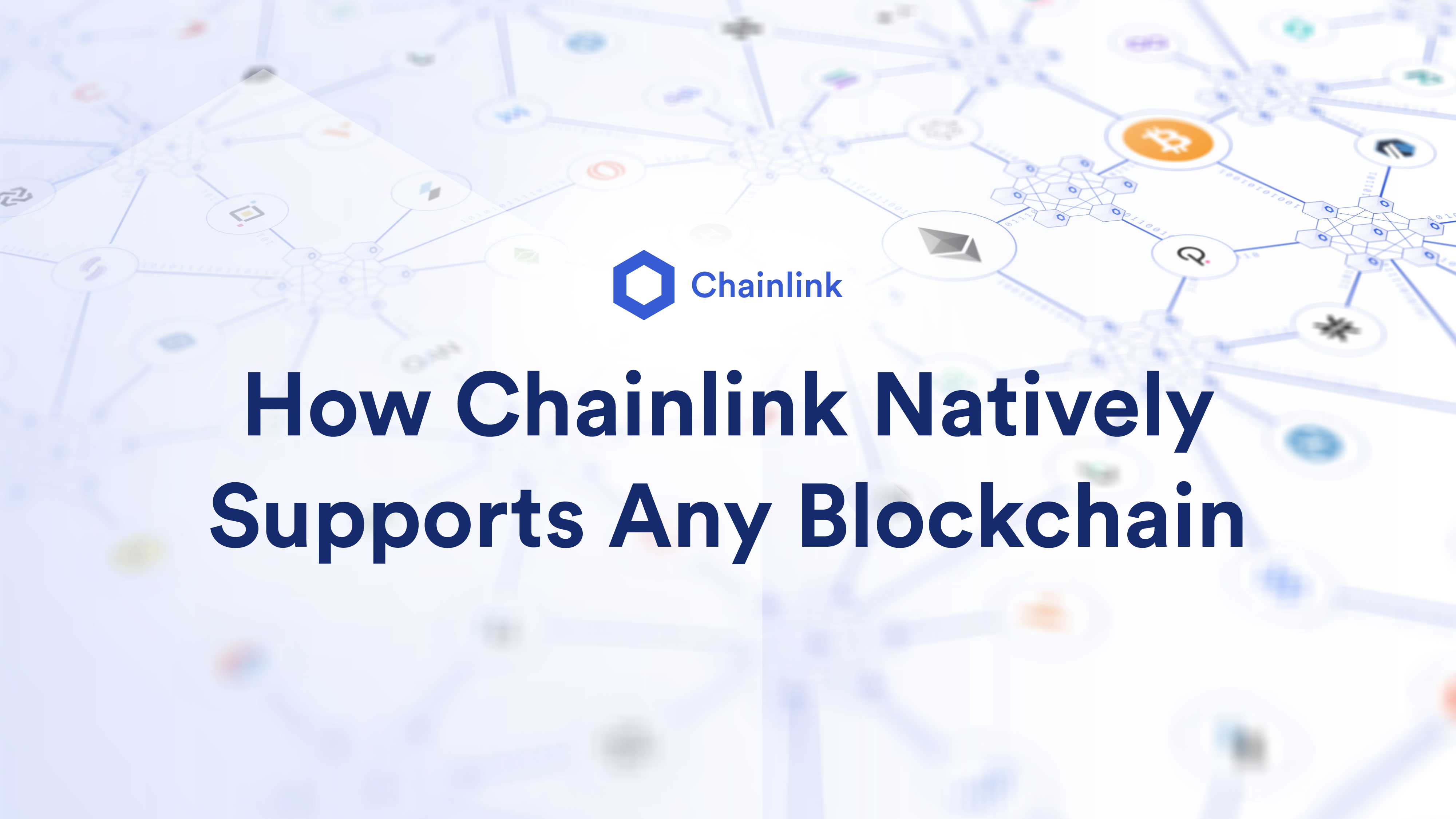 Blockchain Agnostic Oracle Support for Any Network | Chainlink