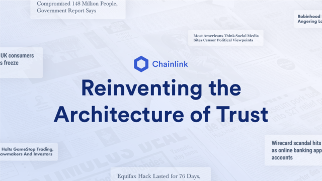 Reinventing the Architecture of Trust