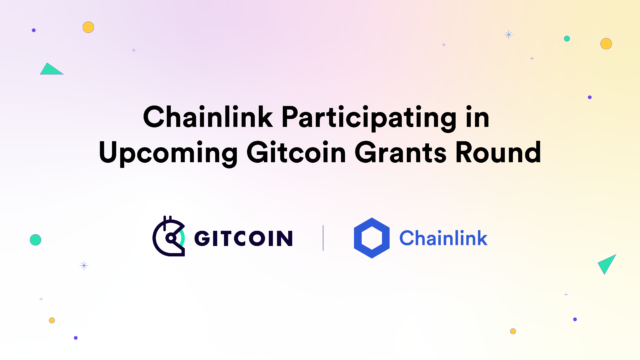 Chainlink Gitcoin Grants