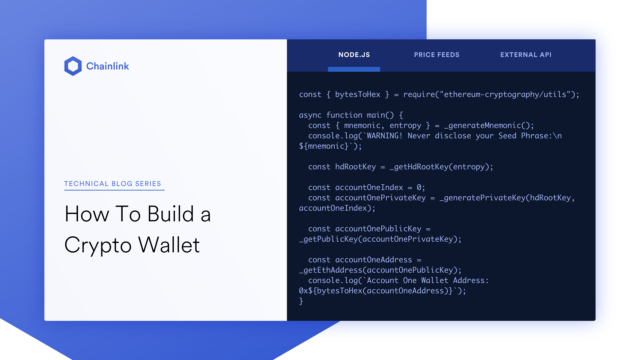 How To Build a Crypto Wallet