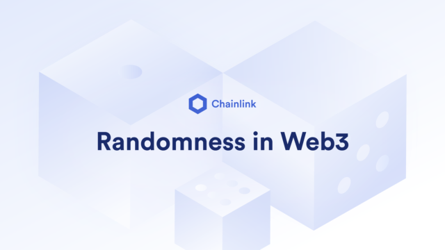 Banner showing Web3 randomness