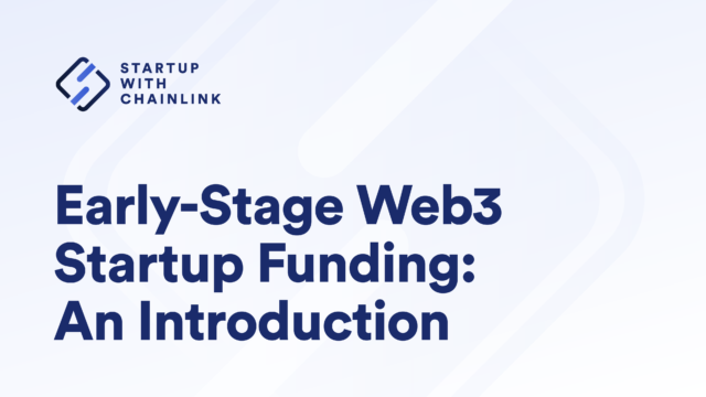 Banner for Early-Stage Web3 Startup Funding: An Introduction