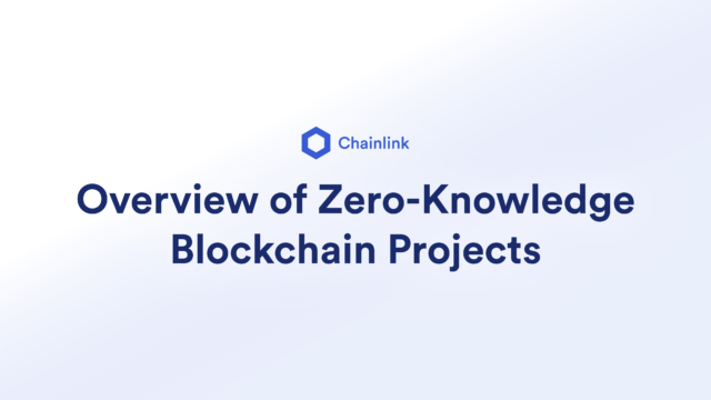 Banner titles Overview of Zero-Knowledge Blockchain Projects