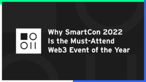 A banner entitled "Why SmartCon 2022 is the must-attend Web3 event of the year"