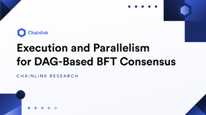 Banner titled Execution and Parallelism for DAG-based BFT Consensus