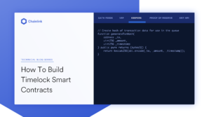Banner titled How To Build Timelock Smart Contracts