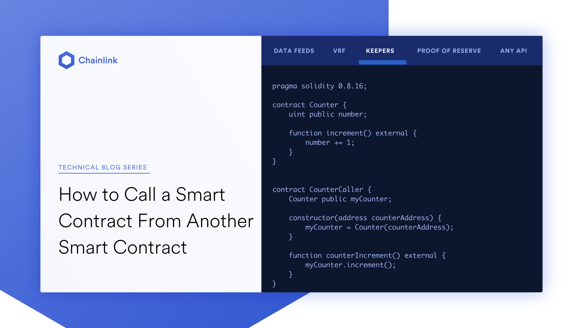 Call Smart Contract From Another Smart Contract Chainlink