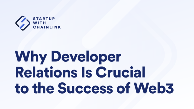 Banner image for the article "Why Developer Relations Is Crucial to the Success of Web3"