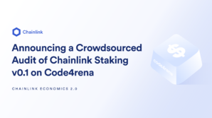 Announcing a Crowdsourced Audit of Chainlink Staking v0.1 Via Code4rena