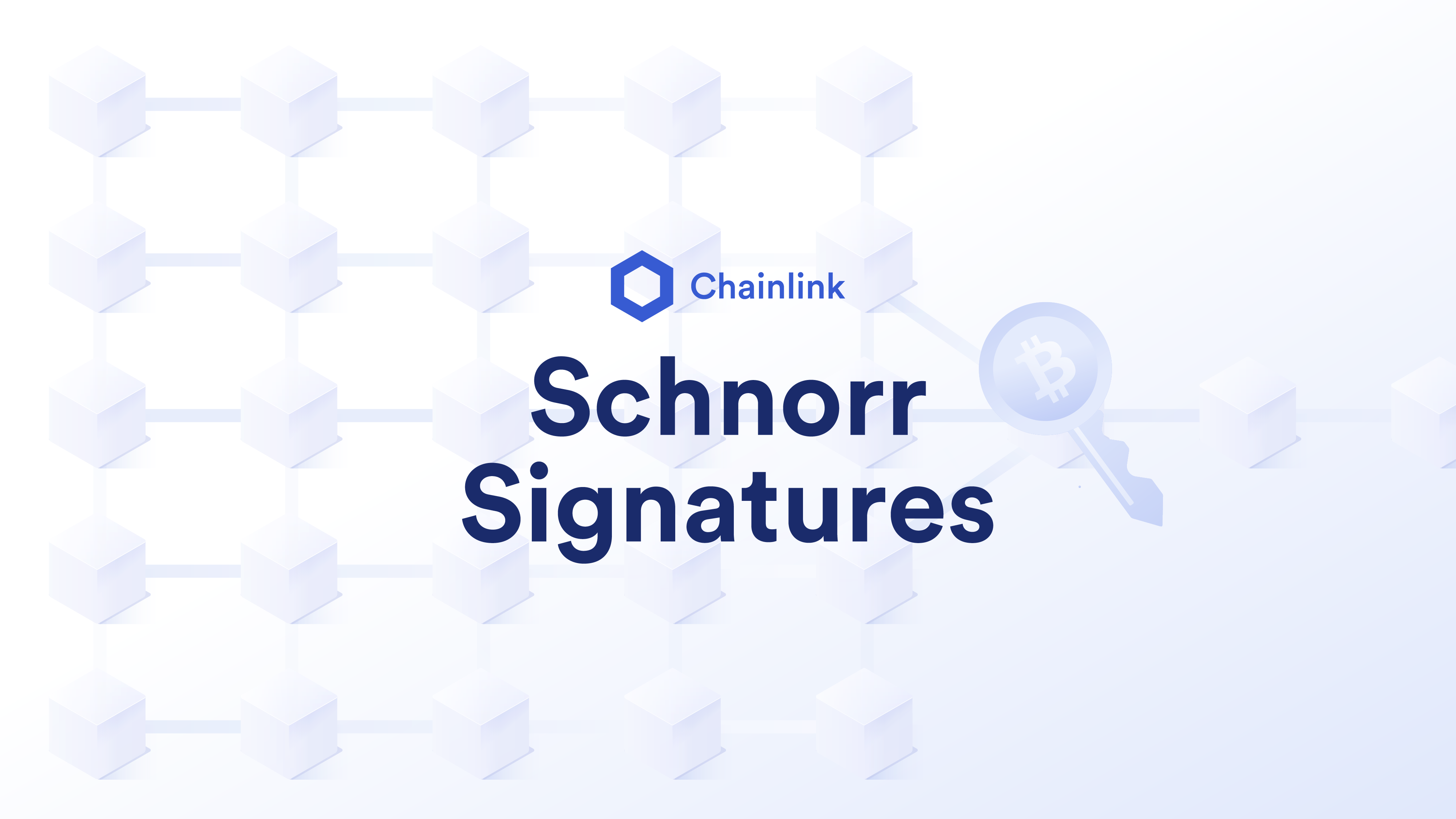 What Is a Schnorr Signature? Chainlink Blog