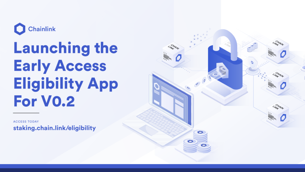 Banner titled “Launching the Early Access Eligibility App for V0.2”