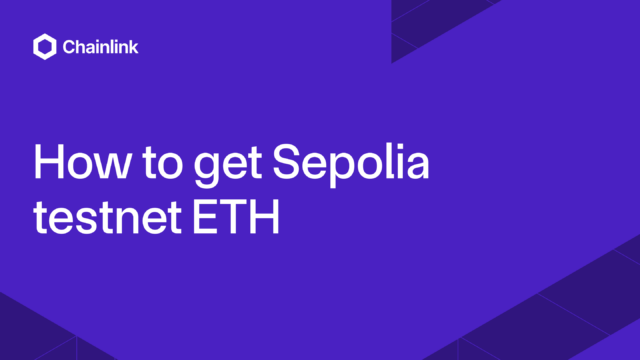 How To Get Sepolia Testnet ETH