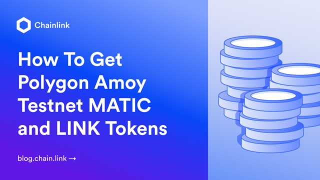 How To Get Polygon Amoy Testnet MATIC and LINK Tokens