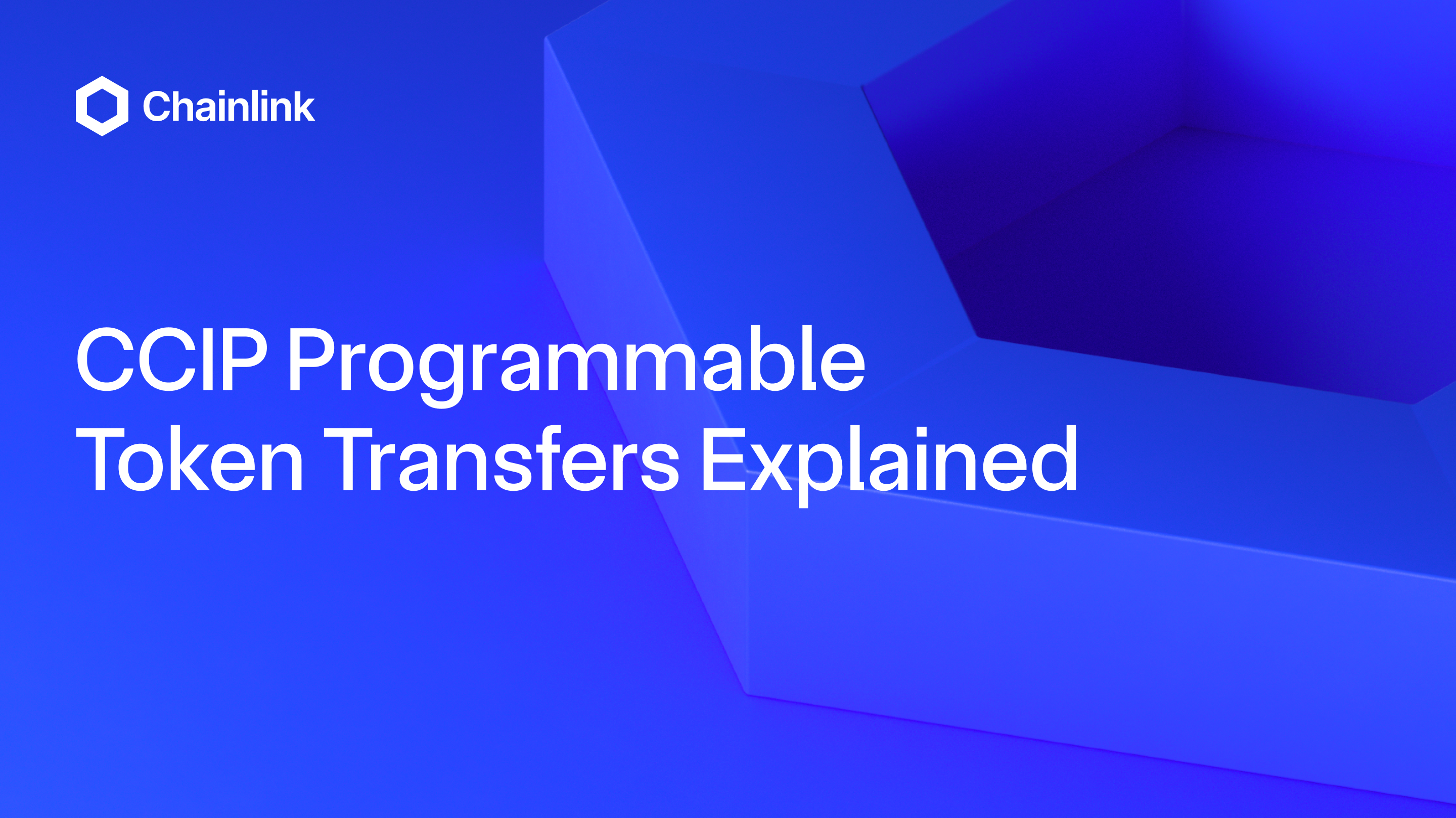 CCIP Programmable Token Transfers | Chainlink Blog