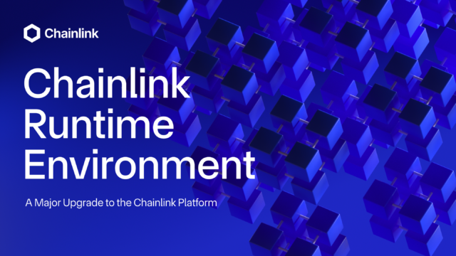 Introducing Chainlink Runtime Environment (CRE): A Major Upgrade to the Chainlink Platform