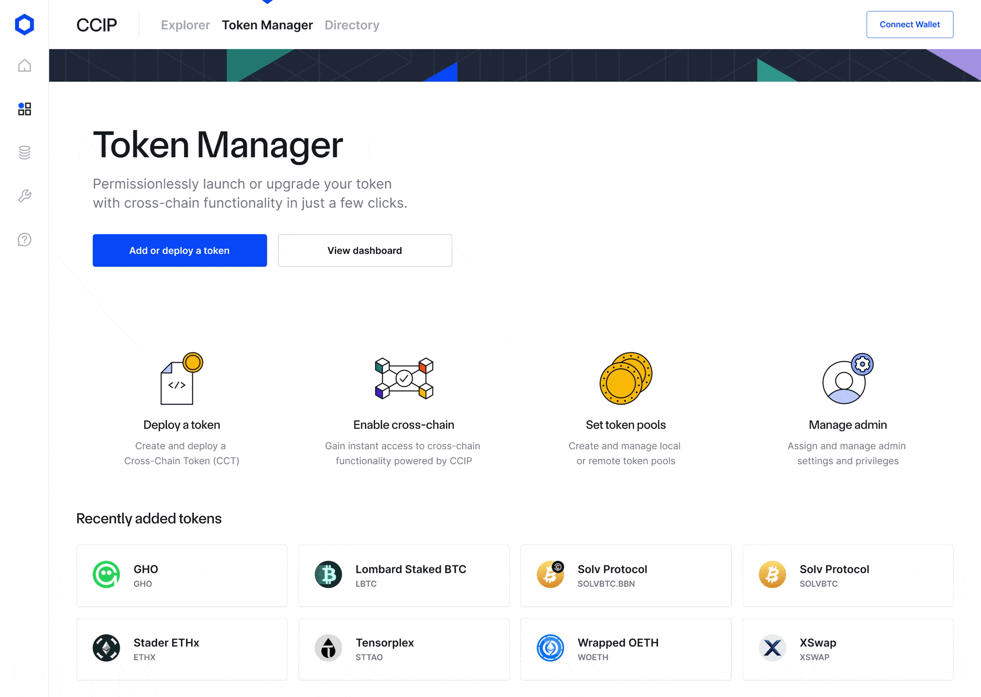 CCIP Token Manager