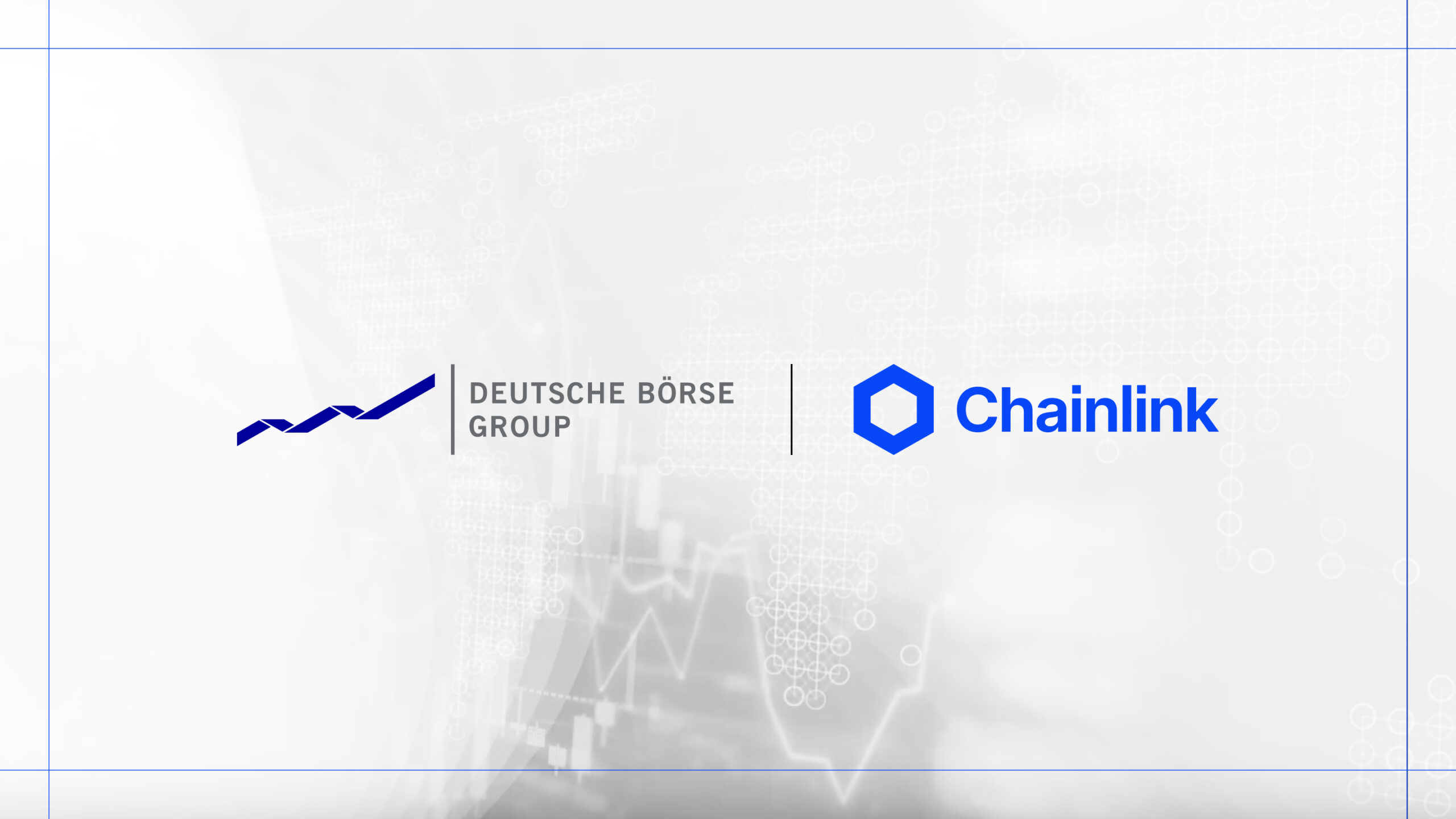 Deutsche Börse & Chainlink Partnership Banner