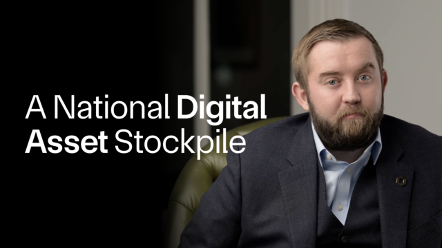 National Digital Asset Stockpile and the Future of Crypto in America | Sergey Nazarov