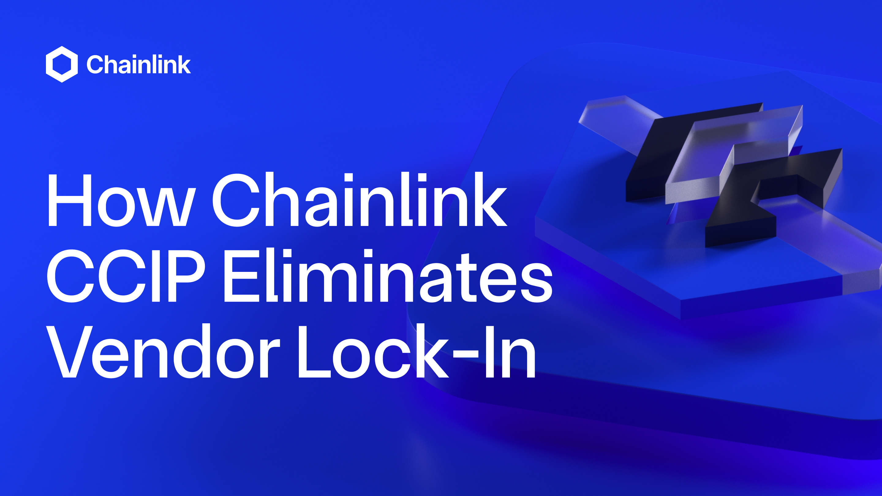 How Chainlink CCIP Eliminates Vendor Lock-In To Empower Token Issuers |  Chainlink Blog