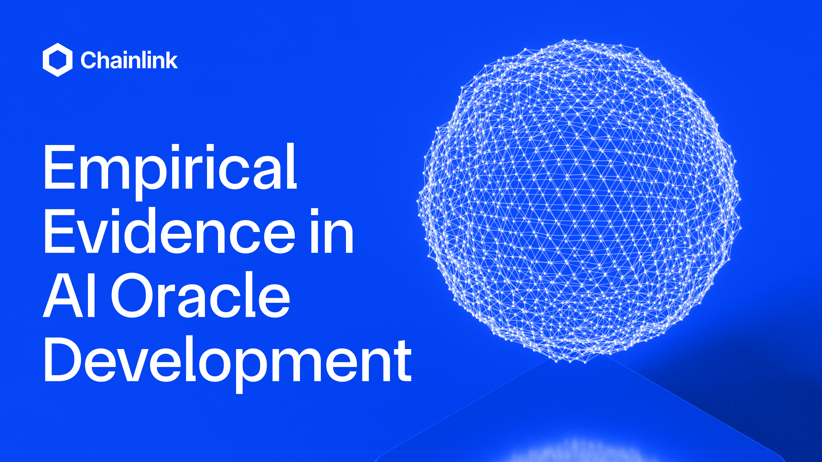 Empirical Evidence in AI Oracle Development | Chainlink Blog
