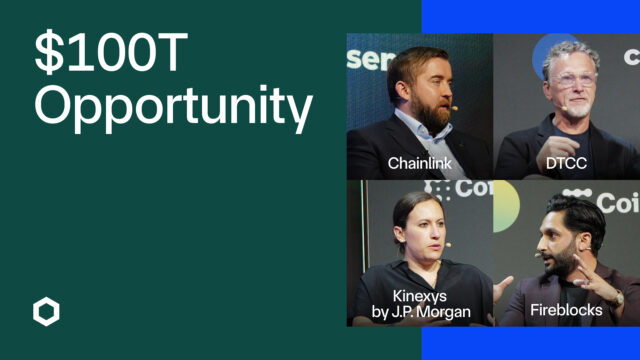 Scaling Institutional Adoption | DTCC, Kinexys by J.P. Morgan, Chainlink, & Fireblocks at Consensus