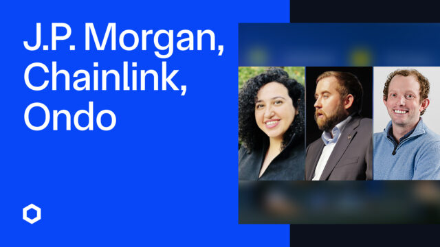 Connecting Bank Payment Rails to Tokenized Assets | J.P. Morgan, Chainlink, & Ondo at Consensus 2025