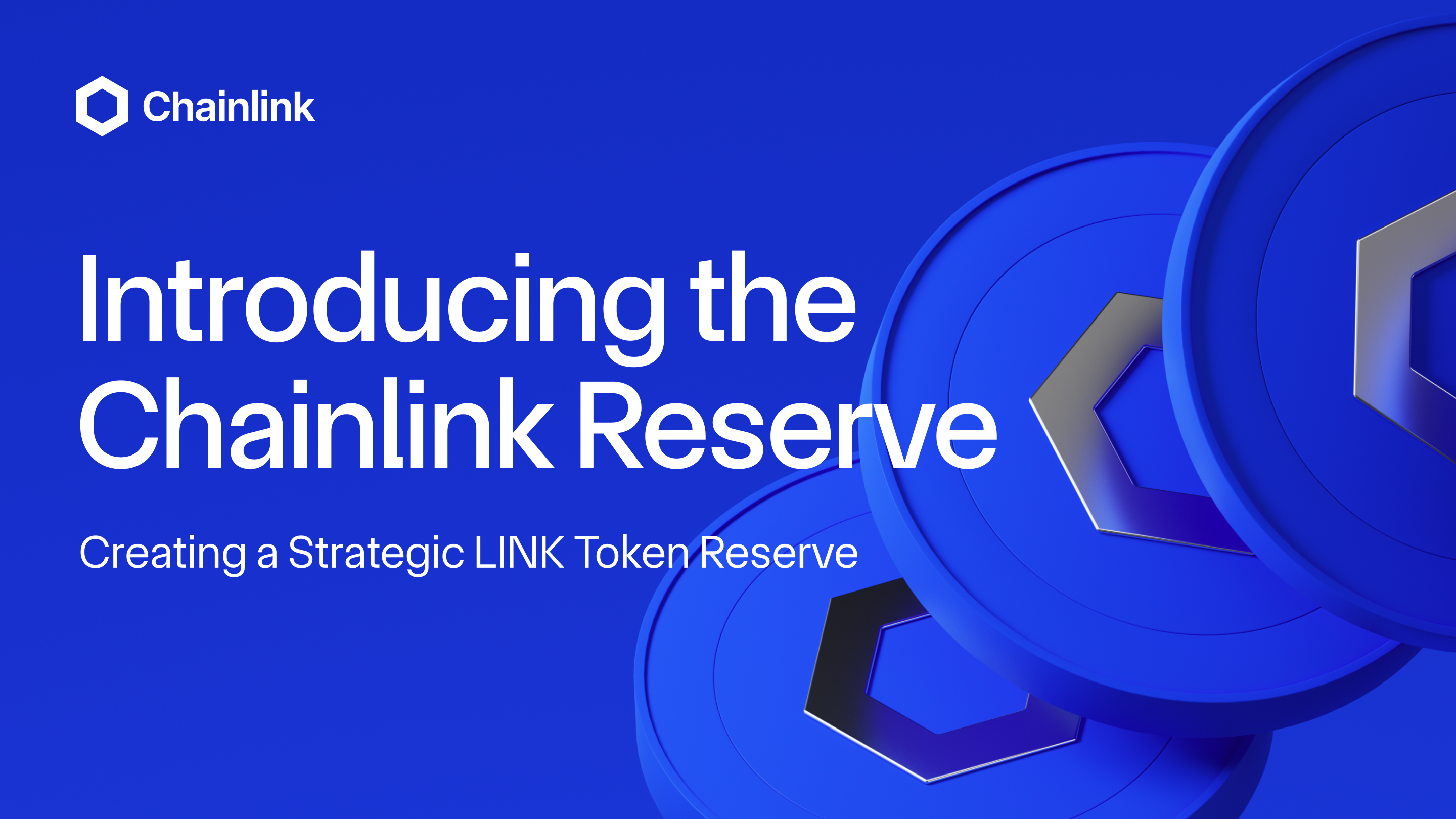 Introducing the Chainlink Reserve: A Strategic LINK Token Reserve