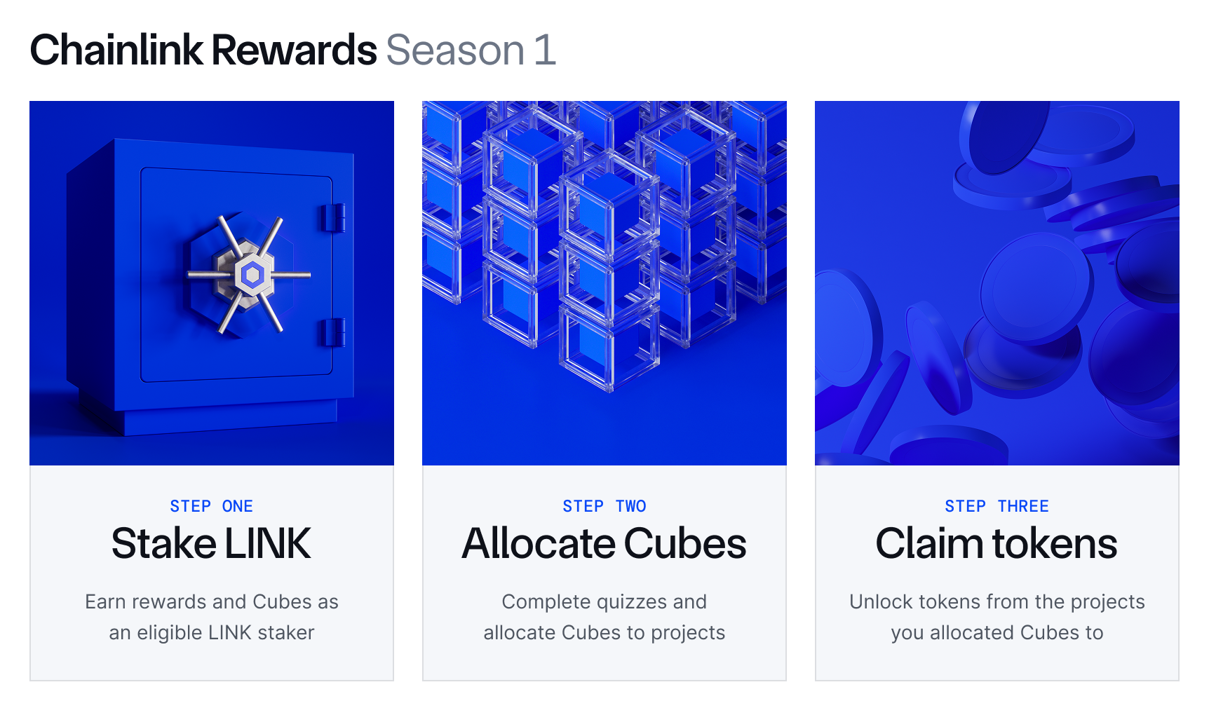 Chainlink Rewards Season 1
