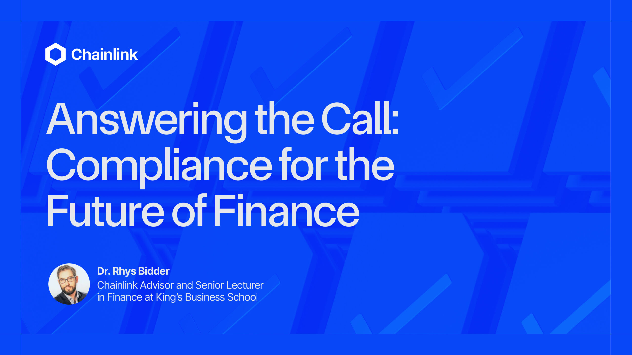Answering the Call: Compliance for the Future of Finance